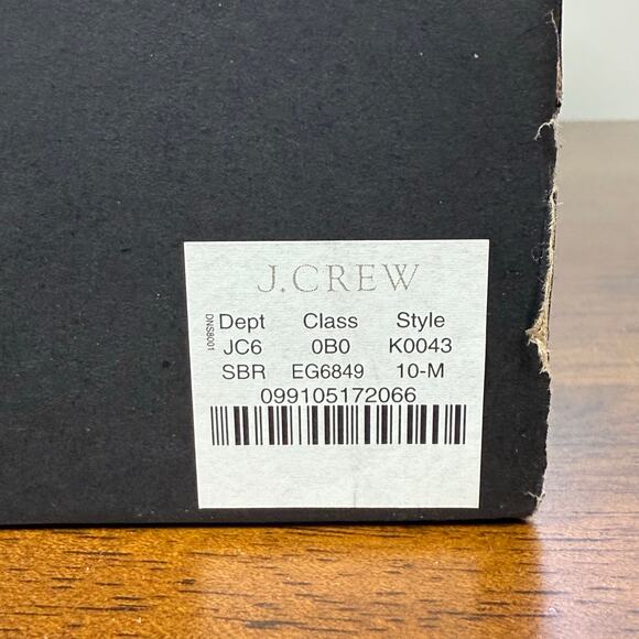 J.Crew Sadie Leopard Calf Hair Ankle Boots Size 10 - Picture 10 of 13